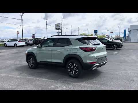 2026 Chevrolet TrailBlazer AWD 4dr ACTIV in Green for sale at Lally Chevrolet Ltd. in Tilbury, ON
