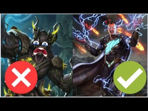 BEST GOLD DAMAGE DEALERS IN INJUSTICE 2 MOBILE