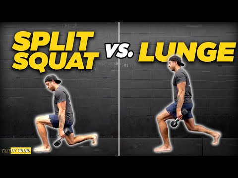 SPLIT SQUAT VS LUNGE | 3 Key Differences
