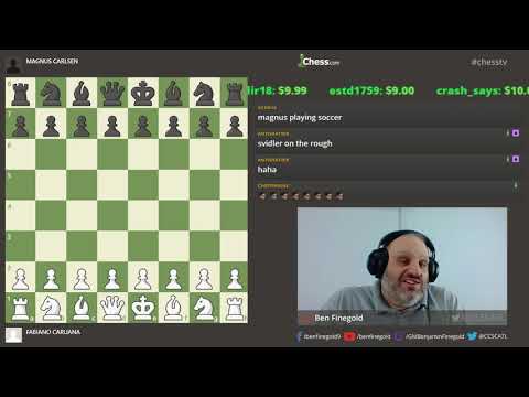 2018 WORLD CHESS CHAMPIONSHIP : Caruana - Carlsen : Game 5