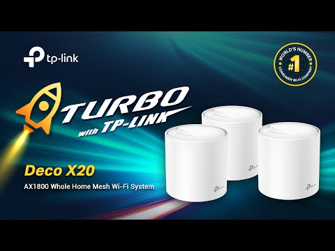 Maršrutizatorius TP-Link Deco X20(1-pack) AX1800 Whole Home Mesh Wi-Fi 6 System | TP-LINK | Deco X20(1-pack) AX1800 Whole Home Mesh Wi-Fi 6 System | AX1800 | 802.11ax | 1201 Mbit/s | Ethernet LAN (RJ-45) jungtys 1 | Mesh Support Yes | MU-MiMO Yes | No mobile broadband | Antenna type Internal video