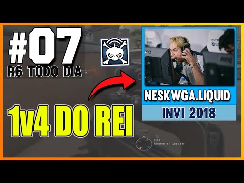 NESK GANHANDO CLUTCH 1x4 NO INVITATIONAL - TODO DIA R6 #07