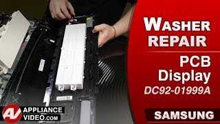 Samsung Washer - Buttons Will Not Work - PCB Display Repair