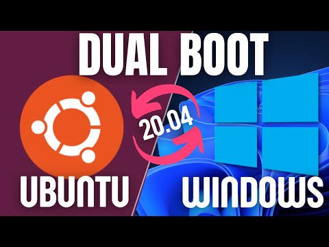 How to Dual Boot Ubuntu 20.04 LTS and Windows 10 - UEFI Linux