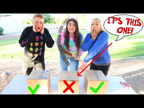 DON'T TRUST ME CHALLENGE - Don't choose the wrong box edition!