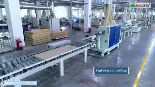 CHUYỀN SẢN XUẤT CÁNH CỬA CÔNG SUẤT 400 CÁNH/ NGÀY