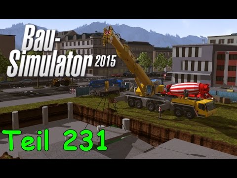 Let's Play Bau Simulator 2015 Teil 231 - BETONPLATTEN SETZEN mit Liebherr LTM 1300-6.2 | Liongamer1