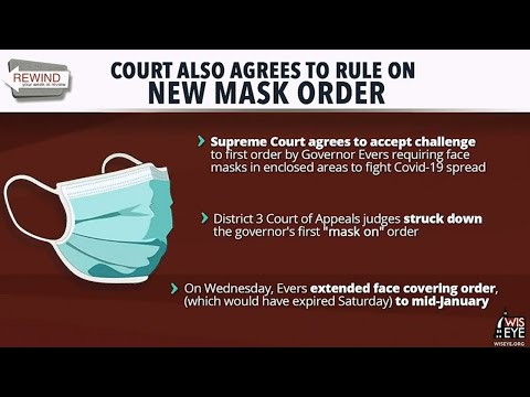 WisEye Morning Minute: WI Supreme Court Agrees to Rule on New Mask Order