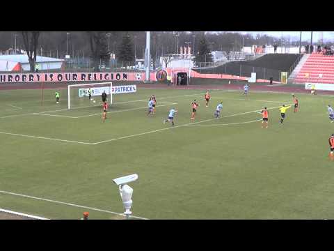 Chrobry Głogów - Jarota Hotel Jarocin 1:1 - 63' Bartłomiej Olejniczak (0:1)