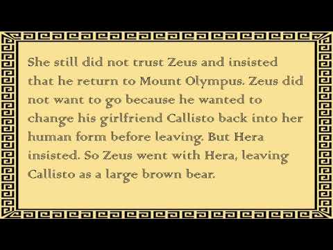 The Great Bear: The Story of Callisto and Arcas