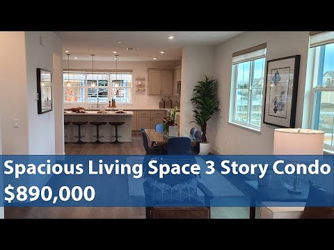 Spacious Living Space 3 Story Condo | Livermore CA | $890,000 | 2,150 Sq Ft | 4 Bed | 3.5 Bath