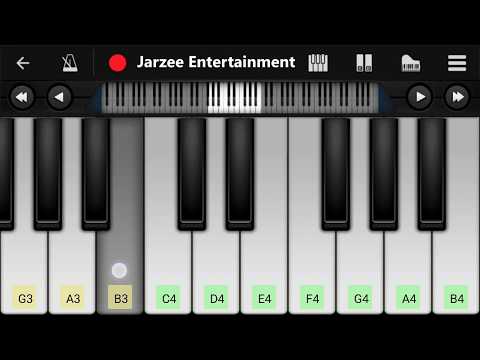 Pink Panther Theme - Easy Mobile Piano Tutorial | Jarzee Entertainment
