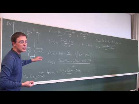 Mathematics for Chemists, Lecture 21 - Numerical differentiation and integration