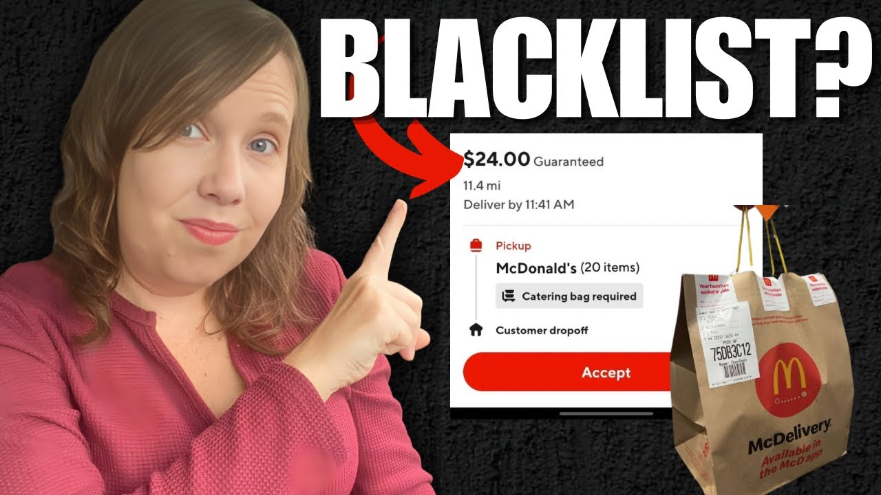 You're Accepting DoorDash McDonald's Orders WRONG! (This Proves It)