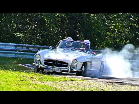 OLDTIMER-Classic Cars Weekend-Nürburgring Nordscleife 2024-Beaultiful Cars-Bad Driving .