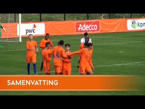 Highlights Oranje onder 16 - Polen (25/10/2017)
