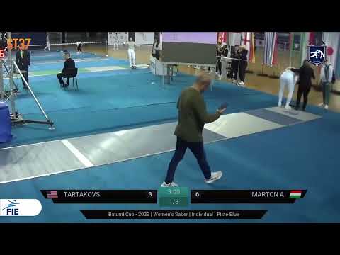 Batumi World Cup 2023 SWS - L32 - Elizabeth Tartakovsky USA v Anna Marton HUN