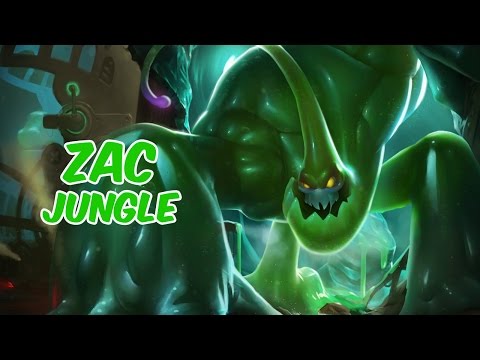 Zac Jungle vs Lee Sin - Master - Preseason 6 - Patch 5.23