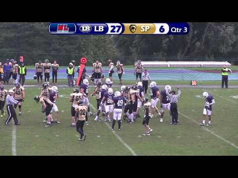 London Blitz v Sheffield Predators - BAFANL Premiership Quarter-Final - 15th September 2013