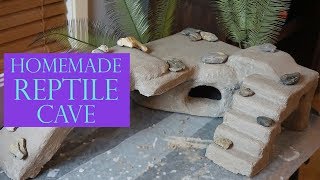Huge DIY Reptile Cave | Step By Step!