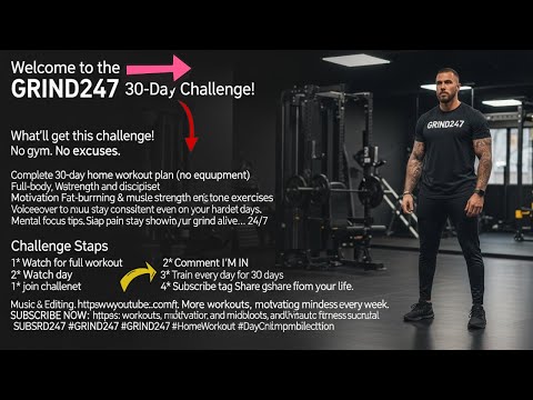 30 Days to Change Everything | No Gym, Just Discipline