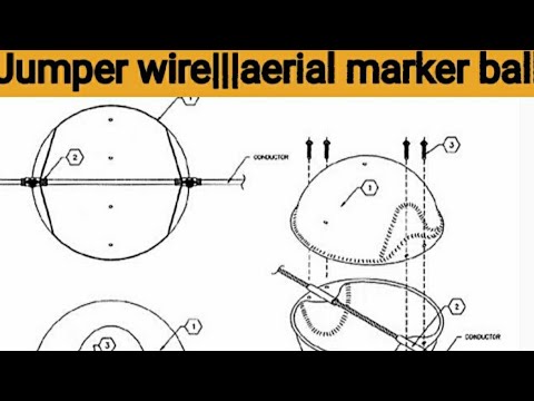 Jumper wire|||Aerial marker ball|||Stock bridge damper|||Spacer
