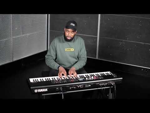 Yamaha YC88 Digital Stage Keyboard with Drawbars - H1 Organ | Gear4music