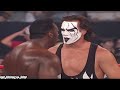 Sting Vs Booker T WCW World Heavyweight Championship WCW Nitro September 18 2000