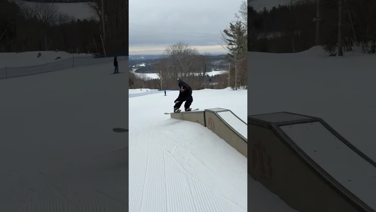 Trick Process: Backside Tailslide Combo at Wachusett