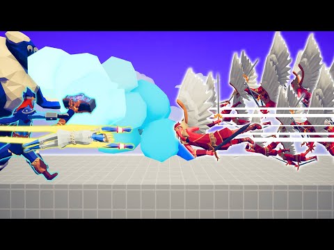 BOSS of FACTION vs 100x VALKYRIE | TABS - Totally Accurate Battle Simulator