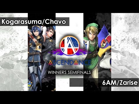 Smash 4: Korgarasuma/Chavo V 6AM/Zarise - Ascendance 14 Tournament SSB4