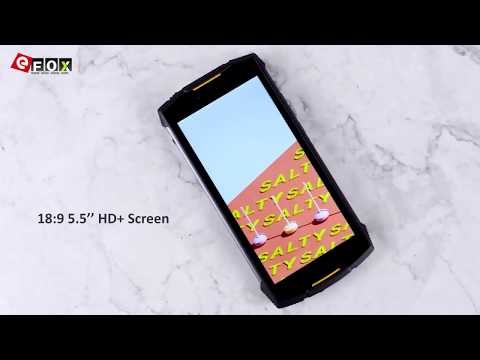 DOOGEE S55 Unboxing : IP68 Rugged Smartphone With 18:9 5.5’’ Screen