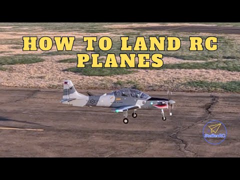 How to land RC Planes
