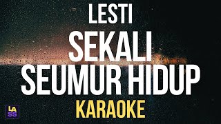 Download lagu Sekali Seumur Hidup - Lesti (KARAOKE) mp3