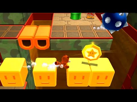 Super Mario 3D Land 8-1 All Star Medals Coins Walkthrough 100% Guide スーパーマリオ 3ランド Citra Canary SM3DL