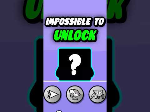 This Icon Is Impossible To Unlock! #geometrydash