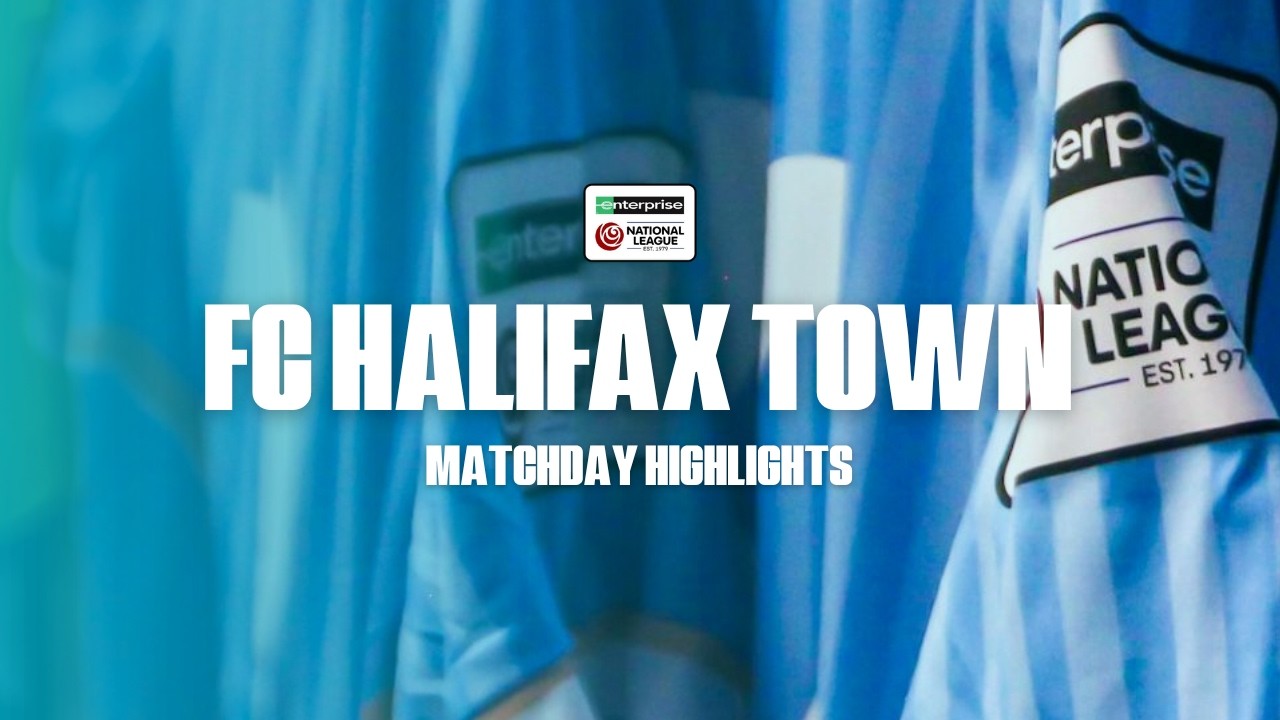 Halifax Town vs Tamworth Highlights