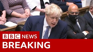 UK Prime Minister Boris Johnson apologies for attending lockdown party - BBC News