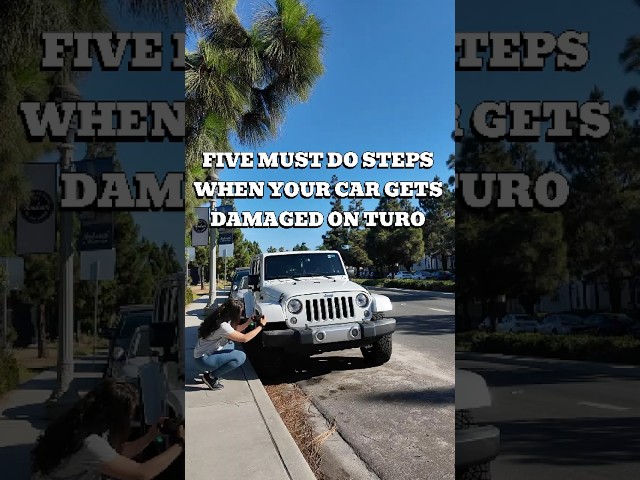 How to File a Turo Damage Claim and Actually Get Paid