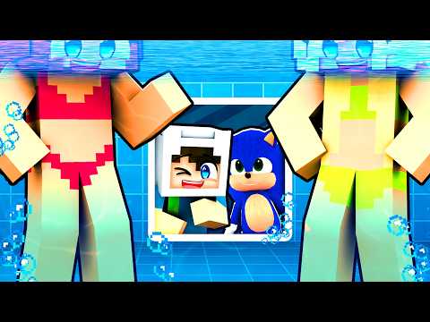 KIZ HAYRANIMIN HAVUZUNUN ALTINA NE YAPTIM 😱 Minecraft