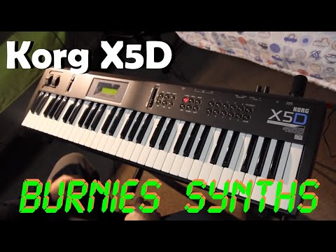 Burnies Synths - Korg X5D