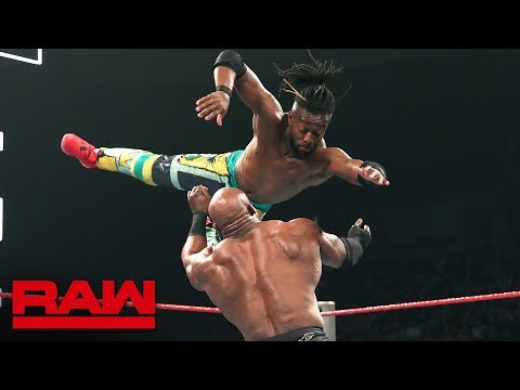 Seth Rollins & Kofi Kingston vs. Baron Corbin & Bobby Lashley – No DQ Match: Raw, May 20, 2019