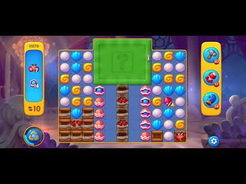 Fishdom level 11979 no boosters フィッシュダム ノーマル