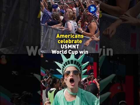 Americans celebrate USMNT World Cup win against Australia