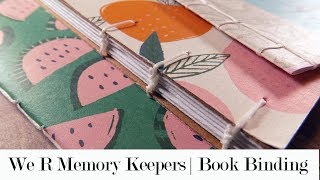 We R Memory Keepers - Book Binding Guide | Part 1 (Saddle and Japanese stitches)