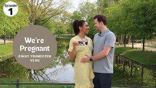 We're Pregnant, First Trimester Vlog | Our Pregnancy Journey Episode 1