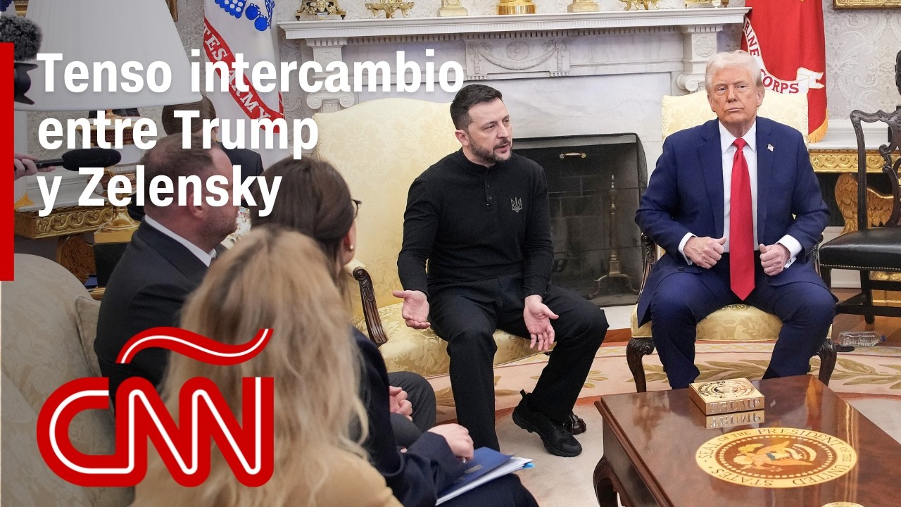 Reunión entre Trump y Zelensky termina a los gritos: "Te estás jugando la Tercera Guerra Mundial"