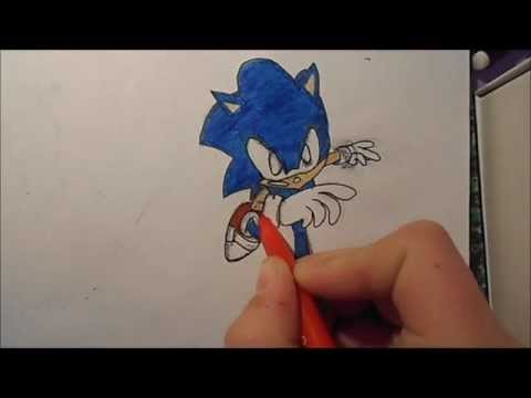 comment colorier sonic