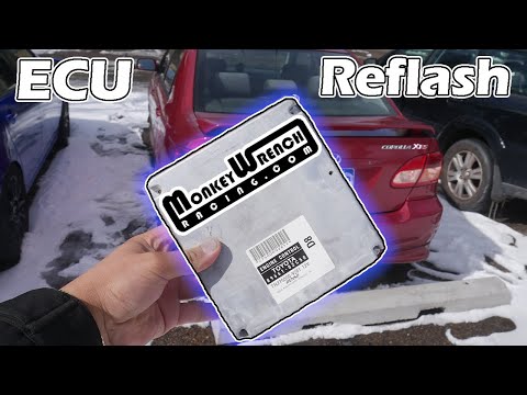 Installing A Reflashed ECU In My Corolla XRS (MWR)