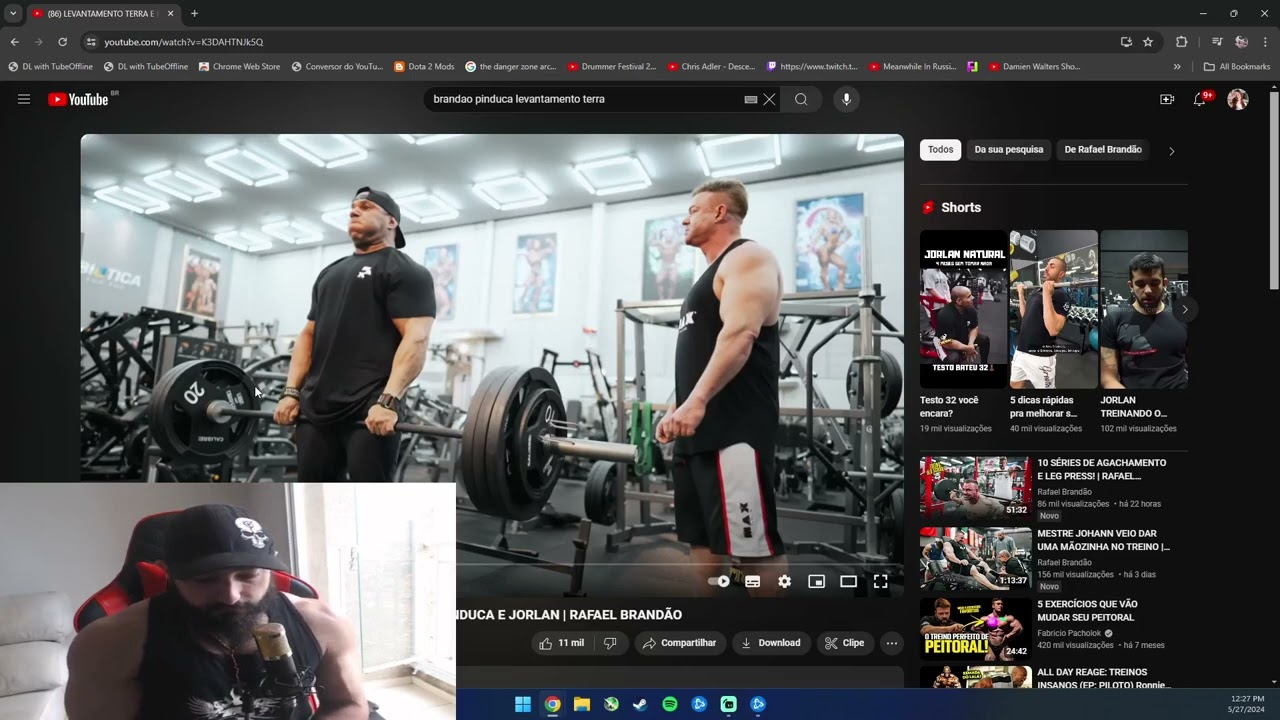 O "INCRIVEL" DEADLIFT DO BRANDÃO (NÃO FAÇAM ISSO!)